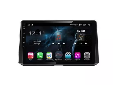 Штатная магнитола FarCar s400 для Toyota Corolla 2019+ на Android (TG1151R) (+ Камера заднего вида в подарок!)