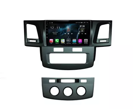 Штатная магнитола FarCar s400 для Toyota Hilux 2012+ на Android (H143R) (+ Камера заднего вида в подарок!)