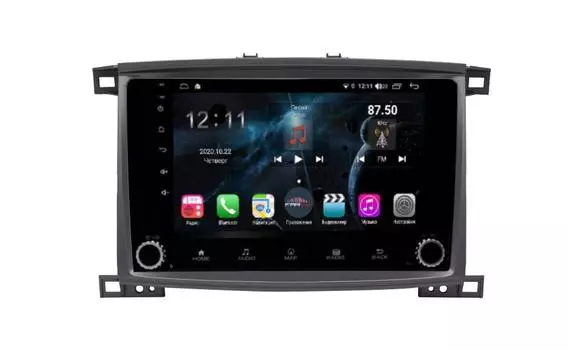 Штатная магнитола FarCar s400 для Toyota Land Cruiser 100 на Android (H457/1166RB) (+ Камера заднего вида в подарок!)