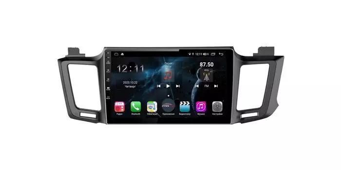 Штатная магнитола FarCar s400 для Toyota RAV-4 на Android (H468R) (+ Камера заднего вида в подарок!)