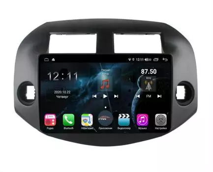 Штатная магнитола FarCar s400 для Toyota RAV-4 на Android (TG018R) (+ Камера заднего вида в подарок!)