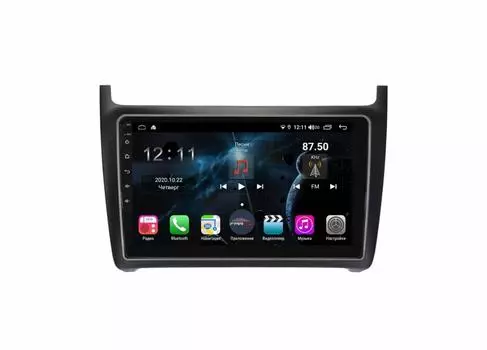 Штатная магнитола FarCar s400 для VW Polo на Android (TG910R) (+ Камера заднего вида в подарок!)