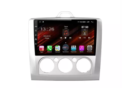 Штатная магнитола FarCar s400 Super HD для Ford Focus, Mondeo, C-Max, Galaxy на Android (XH003R) (+ Камера заднего вида в подарок!)