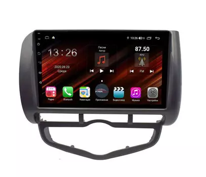 Штатная магнитола FarCar s400 Super HD для Honda Fit на Android (XH1232R) (+ Камера заднего вида в подарок!)