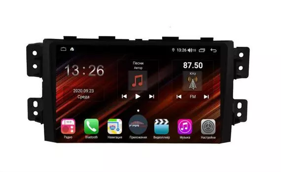 Штатная магнитола FarCar s400 Super HD для KIA Mohave на Android (XH465R) (+ Камера заднего вида в подарок!)