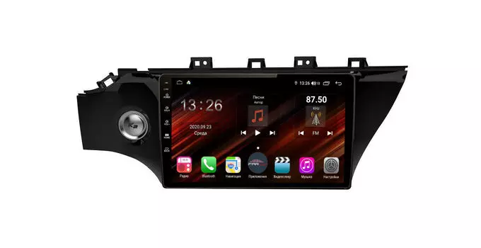 Штатная магнитола FarCar s400 Super HD для KIA Rio на Android (XH1160R) (+ Камера заднего вида в подарок!)