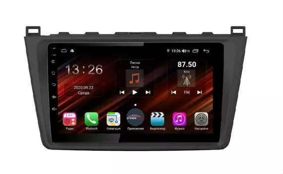 Штатная магнитола FarCar s400 Super HD для Mazda 6 на Android (XH012R) (+ Камера заднего вида в подарок!)