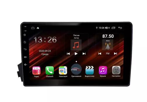 Штатная магнитола FarCar s400 Super HD для Ssang Yong Kyron на Android (XH158R) (+ Камера заднего вида в подарок!)