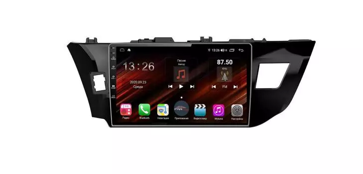 Штатная магнитола FarCar s400 Super HD для Toyota Corolla на Android (XH307R) (+ Камера заднего вида в подарок!)