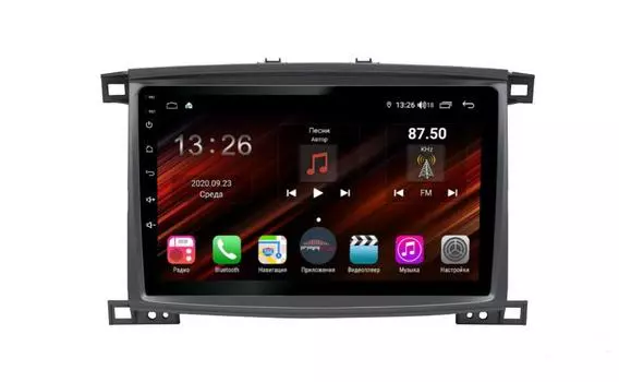 Штатная магнитола FarCar s400 Super HD для Toyota Land Cruiser 100 на Android (XH457/1166R) (+ Камера заднего вида в подарок!)