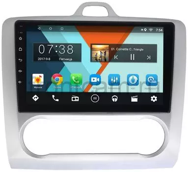 Штатная магнитола Ford Focus 2005-2011 с климатом Wide Media MT9060MF-2/16 Android 7.1.1 (+ Камера заднего вида в подарок!)