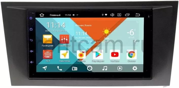 Штатная магнитола Ford Mondeo III 2003-2007 Wide Media MT7001PK-2/16-RP-FRMN-92 на Android 9.1 (DSP 3G-SIM) (+ Камера заднего вида в подарок!)