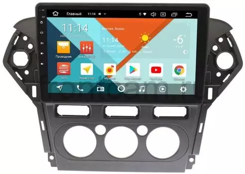 Штатная магнитола Ford Mondeo IV 2010-2015 Wide Media KS1019QM-2/32 DSP CarPlay 4G-SIM для авто с кондиционером на Android 10 (+ Камера заднего вида в подарок!)