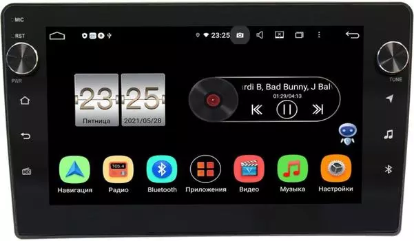 Штатная магнитола Honda HR-V 1998-2006 LeTrun BPX609-9465 на Android 10 (4/64, DSP, IPS, с голосовым ассистентом, с крутилками) (+ Камера заднего вида в подарок!)