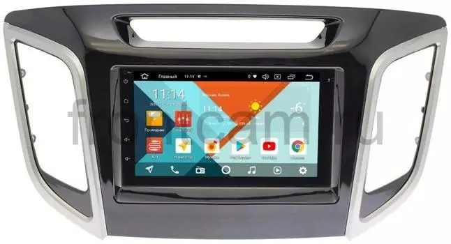 Штатная магнитола Hyundai Creta 2016-2019 Wide Media KS7001QR-3/32-RP-HDI25N-111 на Android 10 (DSP CarPlay 4G-SIM) (+ Камера заднего вида в подарок!)