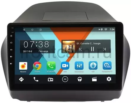 Штатная магнитола Hyundai ix35 2010-2015 Wide Media MT1042MF-2/16 на Android 7.1.1 (для авто с камерой) (+ Камера заднего вида в подарок!)