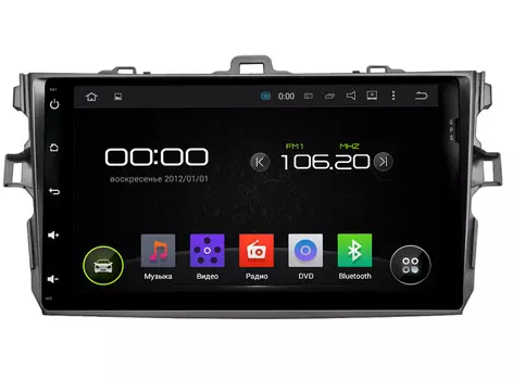 Штатная магнитола Incar AHR-2234 Toyota Corolla (2006-2011) Android 5.1 (+ Камера заднего вида в подарок!)