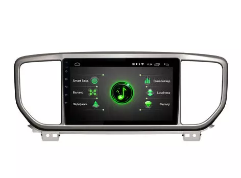Штатная магнитола Incar DTA-1810 для KIA Sportage 18+ Android 9.0 с процессором DSP (+ Камера заднего вида в подарок!)