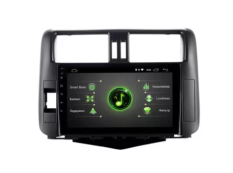 Штатная магнитола INCAR DTA-2207 для Toyota Prado 150 (2009-2013) Android 10 с процессором DSP (+ Камера заднего вида в подарок!)