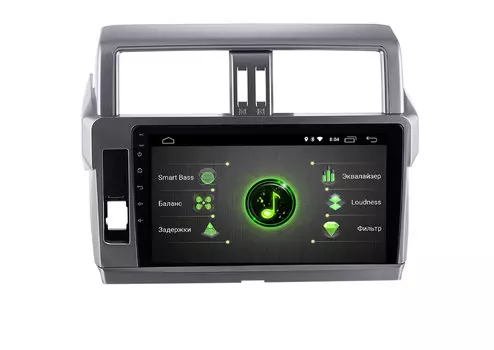 Штатная магнитола INCAR DTA-2208 для Toyota Prado 150 (2014-2017) Android 10 с процессором DSP (+ Камера заднего вида в подарок!)