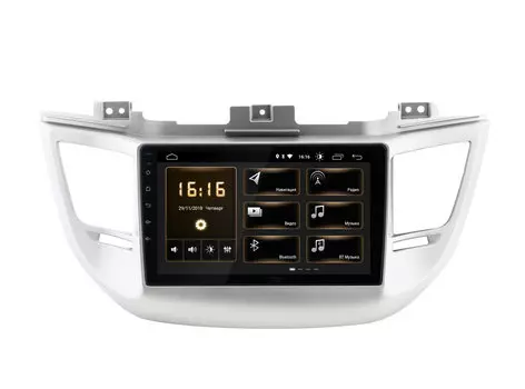 Штатная магнитола InCar XTA-2404 для Hyundai Tucson (2016-2018) (Android 8.1) (+ Камера заднего вида в подарок!)