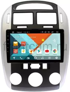 Штатная магнитола Kia Cerato I 2003-2008 Wide Media KS9143QM-2/32 DSP CarPlay 4G-SIM Android 10 (с кондиционером) (+ Камера заднего вида в подарок!)