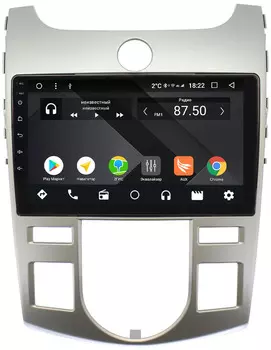 Штатная магнитола Kia Cerato II 2009-2013 Wide Media CF9019-OM-4/64 для авто с климатом на Android 9.1 (TS9, DSP, 4G SIM, 4/64GB) (+ Камера заднего вида в подарок!)