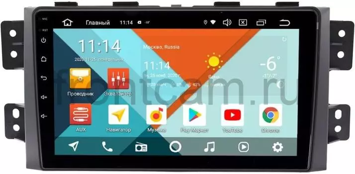 Штатная магнитола Kia Mohave I Wide Media KS9142QR-3/32 DSP CarPlay 4G-SIM Android 10 (+ Камера заднего вида в подарок!)