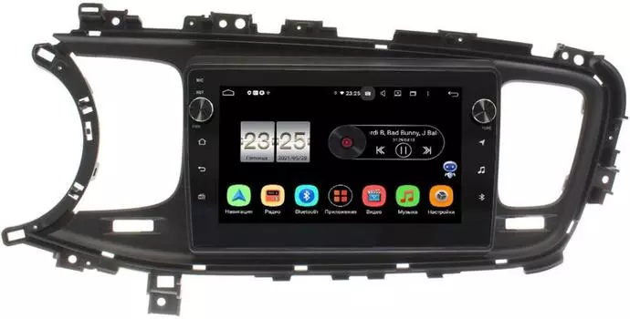 Штатная магнитола Kia Optima III 2013-2015 LeTrun BPX609-471 на Android 10 (4/64, DSP, IPS, с голосовым ассистентом, с крутилками) (+ Камера заднего вида в подарок!)