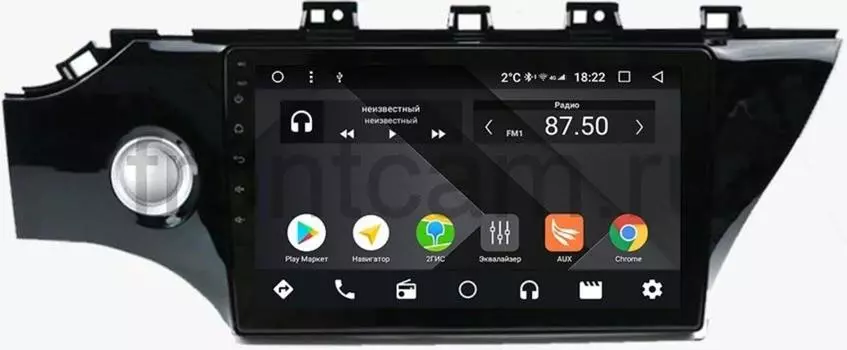Штатная магнитола Kia Rio IV, Rio IV X-Line 2017-2019 Wide Media CF10-419PM-4/64 на Android 9.1 (TS9, DSP, 4G SIM, 4/64GB) (с кнопкой) (+ Камера заднего вида в подарок!)