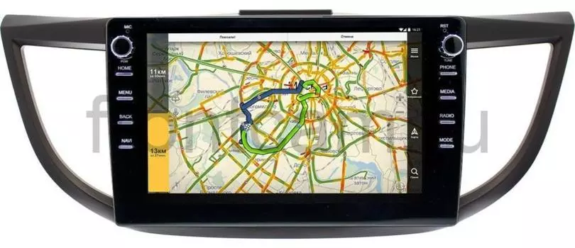 Штатная магнитола LeTrun 3149-1012 для Honda CR-V IV 2012-2016 на Android 10 (DSP 2/16 с крутилками) (+ Камера заднего вида в подарок!)