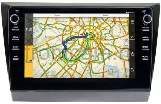 Штатная магнитола LeTrun 3149-1039 для Lifan Myway 2016-2018 на Android 10 (DSP 2/16 с крутилками) (+ Камера заднего вида в подарок!)