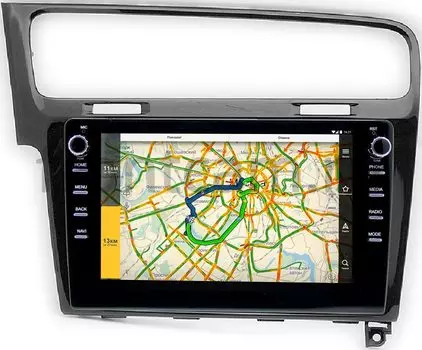 Штатная магнитола LeTrun 3149-10-469 для Volkswagen Golf 7 2012-2020 на Android 10 (DSP 2/16 с крутилками) (+ Камера заднего вида в подарок!)