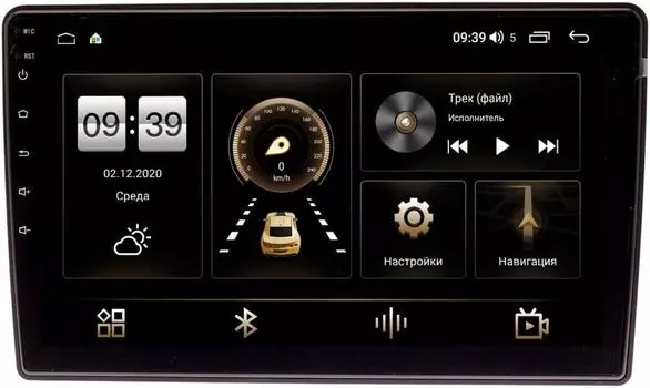 Штатная магнитола LeTrun 3799-1107 для Chevrolet Tahoe III, Suburban XI 2006-2014 на Android 10 (4/64, DSP, QLed) (+ Камера заднего вида в подарок!)
