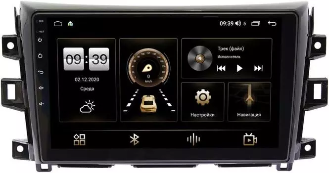 Штатная магнитола LeTrun 4165-10-1116 для Nissan Navara (Frontier) IV (D23) 2014-2021 на Android 10 (4G-SIM, 3/32, DSP, QLed) (+ Камера заднего вида в подарок!)