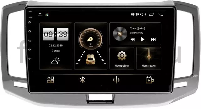 Штатная магнитола LeTrun 4165-10-1128 для Chery Bonus 3 (A19) 2014-2017 на Android 10 (4G-SIM, 3/32, DSP, QLed) (+ Камера заднего вида в подарок!)