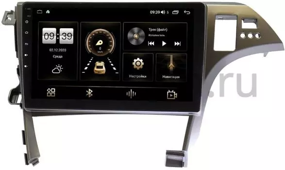 Штатная магнитола LeTrun 4165-10-780 для Toyota Prius III (XW30) 2009-2015 на Android 10 (4G-SIM, 3/32, DSP, QLed) (+ Камера заднего вида в подарок!)