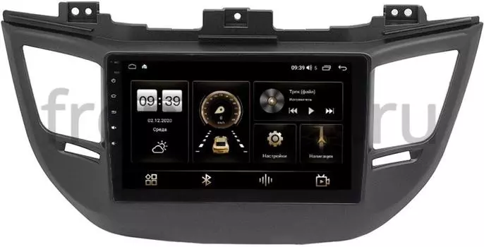 Штатная магнитола LeTrun 4196-9-064 для Hyundai Tucson III 2015-2018 на Android 10 (6/128, DSP, QLed) С оптическим выходом для авто без камеры (+ Камера заднего вида в подарок!)