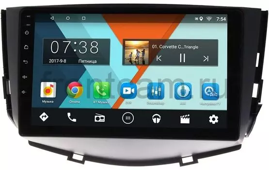 Штатная магнитола Lifan X60 I 2012-2016 Wide Media MT9053MF-2/16 на Android 7.1.1 (+ Камера заднего вида в подарок!)