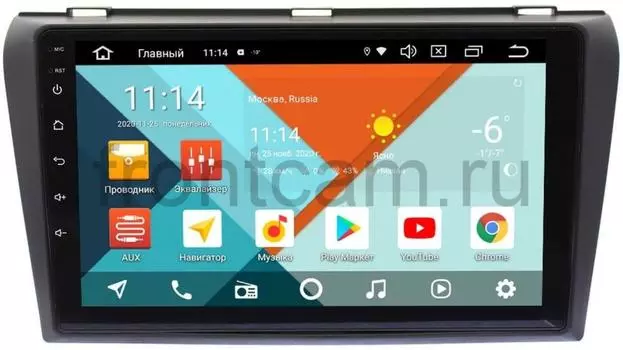 Штатная магнитола Mazda 3 (BK) 2003-2009 Wide Media KS9032QR-3/32 DSP CarPlay 4G-SIM на Android 10 (+ Камера заднего вида в подарок!)