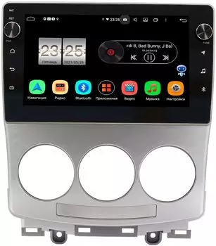 Штатная магнитола Mazda 5 I (CR), Premacy II (CR) 2005-2010 LeTrun BPX609-9147 на Android 10 (4/64, DSP, IPS, с голосовым ассистентом, с крутилками) (+ Камера заднего вида в подарок!)