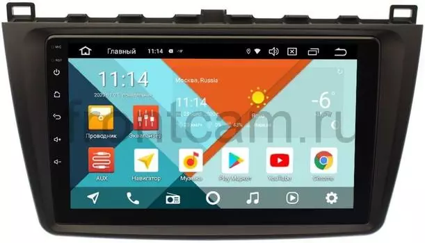 Штатная магнитола Mazda 6 (GH) 2007-2012 Wide Media KS9033QR-3/32 DSP CarPlay 4G-SIM на Android 10 (+ Камера заднего вида в подарок!)