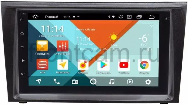 Штатная магнитола Mitsubishi ASX I 2010-2018 Wide Media MT7001PK-2/16-RP-MMASX-69 на Android 9.1 (DSP 3G-SIM) (+ Камера заднего вида в подарок!)