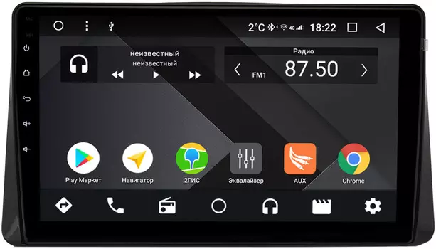 Штатная магнитола Mitsubishi Eclipse Cross 2017-2020 Wide Media CF1080-OM-4/64 на Android 9.1 (TS9, DSP, 4G SIM, 4/64GB) (+ Камера заднего вида в подарок!)