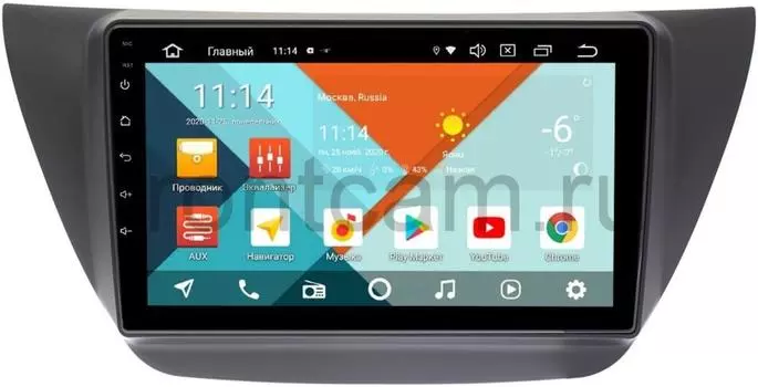 Штатная магнитола Mitsubishi Lancer IX 2000-2010 Wide Media KS9099QR-3/32 DSP CarPlay 4G-SIM Android 10 (+ Камера заднего вида в подарок!)