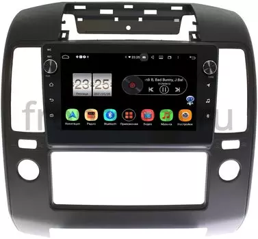 Штатная магнитола Nissan Navara (Frontier) III (D40) 2005-2010 LeTrun BPX609-1103 на Android 10 (4/64, DSP, IPS, с голосовым ассистентом, с крутилками) (+ Камера заднего вида в подарок!)