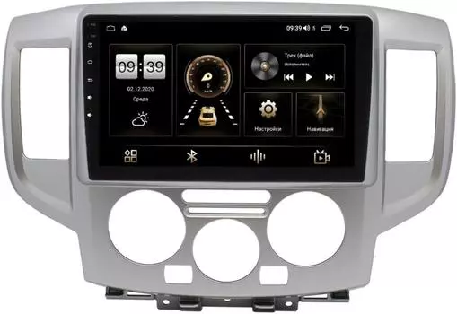 Штатная магнитола Nissan NV200 2009-2021 LeTrun 4166-9-251 на Android 10 (4G-SIM, 3/32, DSP, QLed) (+ Камера заднего вида в подарок!)