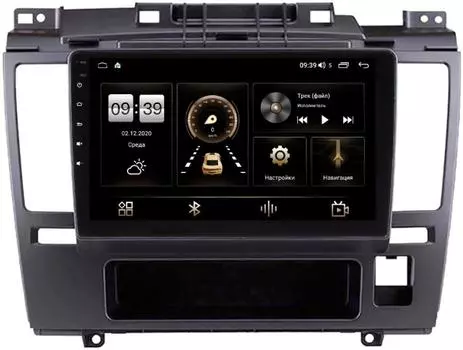 Штатная магнитола Nissan Tiida I 2004-2014 LeTrun 4196-9-209 на Android 10 (6/128, DSP, QLed) С оптическим выходом (+ Камера заднего вида в подарок!)