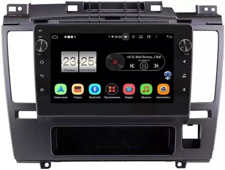 Штатная магнитола Nissan Tiida I 2004-2014 LeTrun BPX609-209 на Android 10 (4/64, DSP, IPS, с голосовым ассистентом, с крутилками) (+ Камера заднего вида в подарок!)