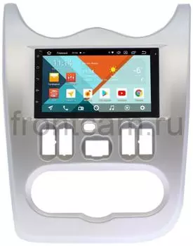 Штатная магнитола Renault Logan, Sandero 2009-2014 Wide Media KS7001QR-3/32-RP-RNLG-48 на Android 10 (DSP CarPlay 4G-SIM) (+ Камера заднего вида в подарок!)